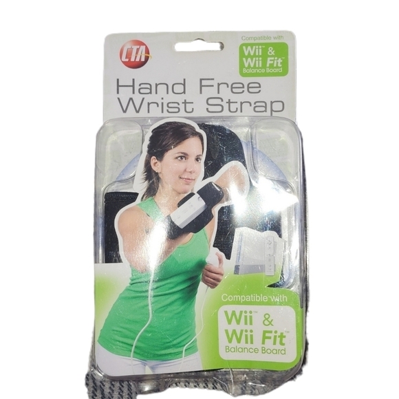 HANDS Free Wrist Strap for Wii and Wii Fit - Picture 1 of 4